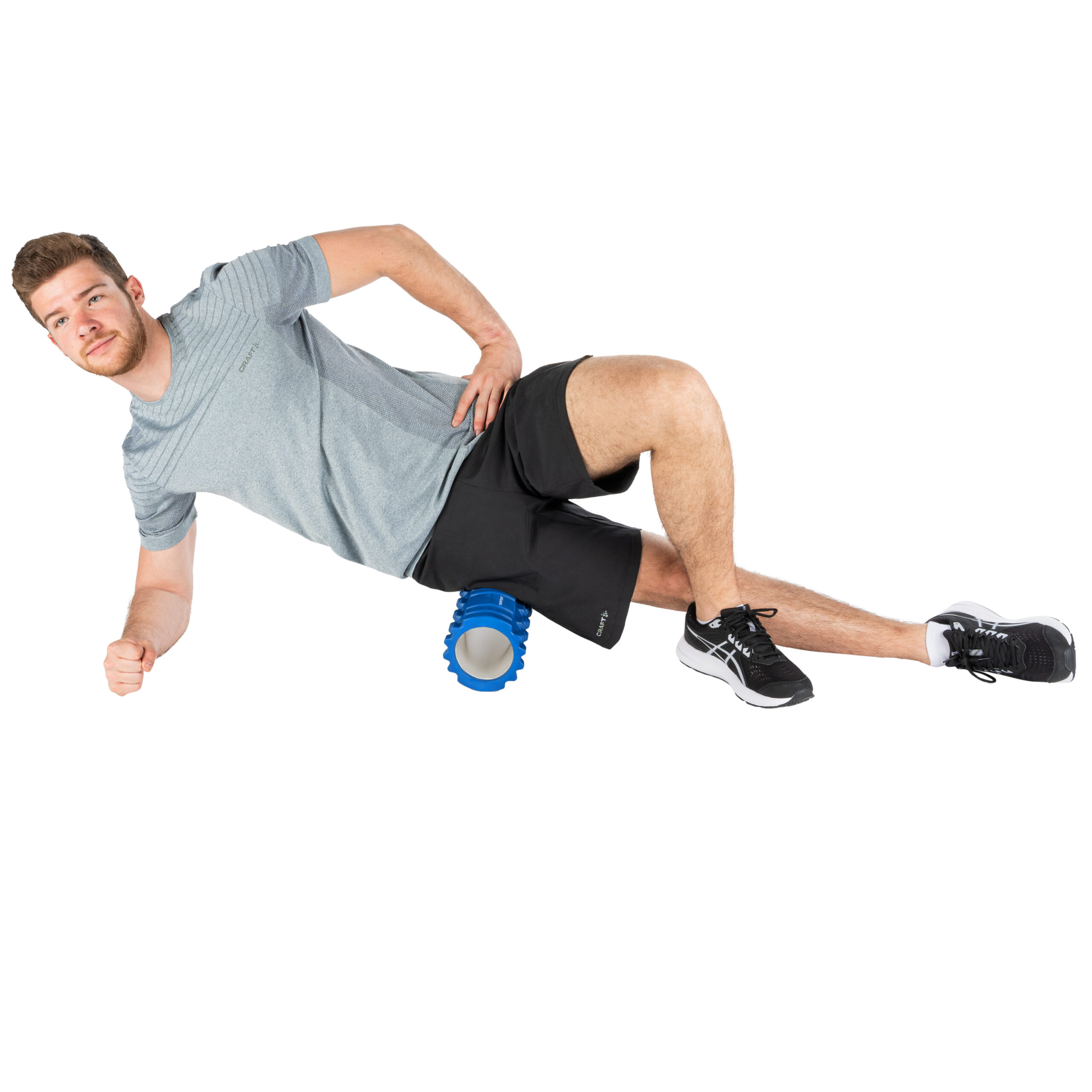 Tunturi - Yoga Grid Foam Roller 33 cm - Blau Tunturi - Yoga Grid Foam Roller 33 cm - Blau