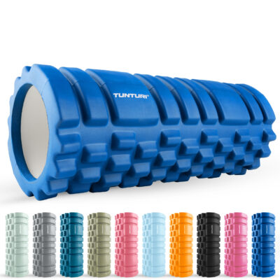 Tunturi - Yoga Grid Foam Roller 33 cm - Blau
