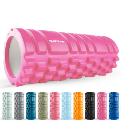 Tunturi - Yoga Grid Foam Roller 33cm - Rosa