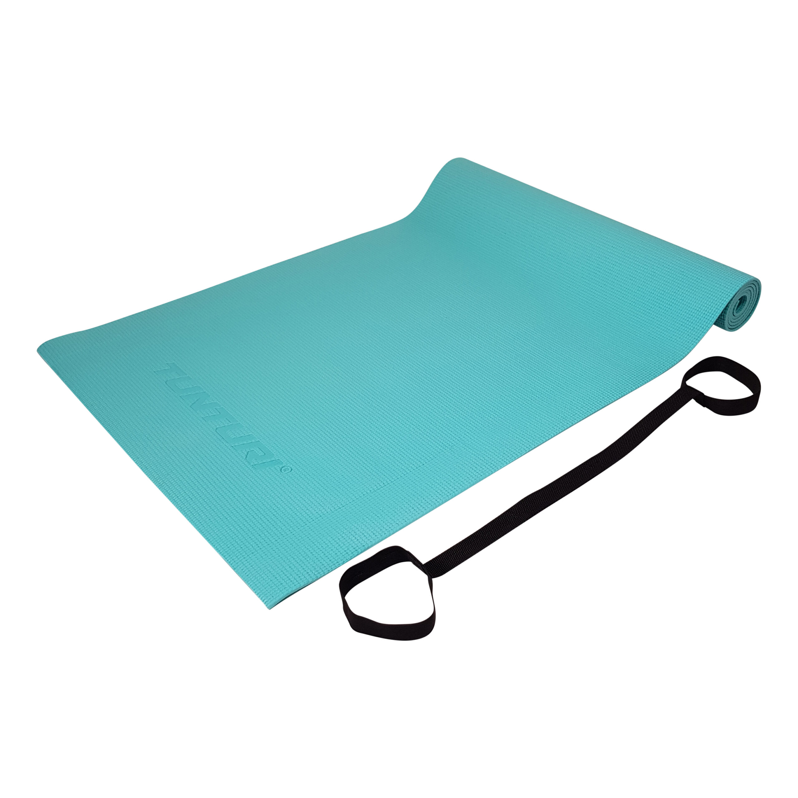 Tunturi Yogamatte - PVC Yogamatte 4mm - Türkis Tunturi Yogamatte - PVC Yogamatte 4mm - Türkis