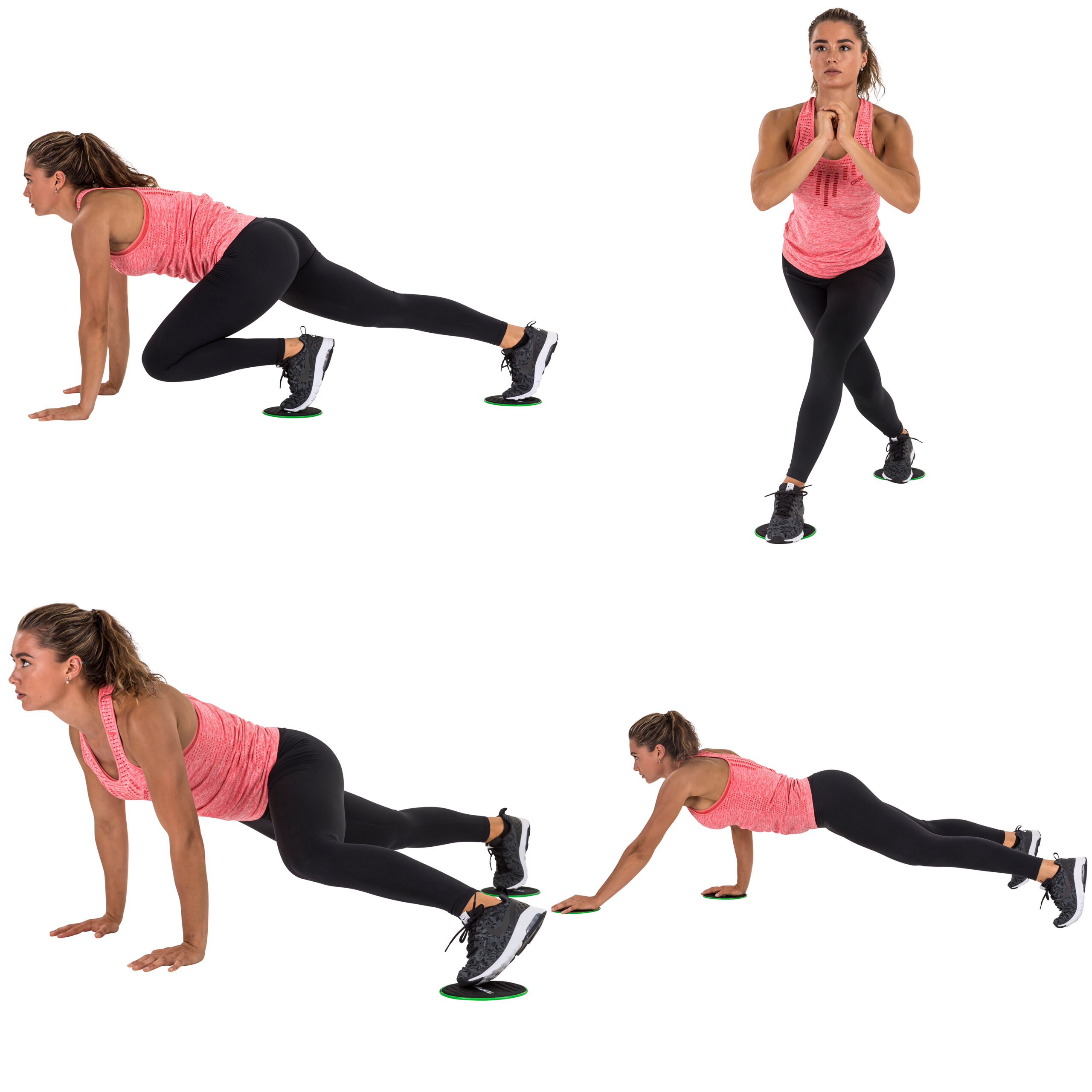 Tunturi - Resistance & Core Sliders Set Tunturi - Resistance & Core Sliders Set