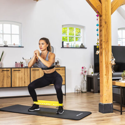 Tunturi Widerstandsband - Textile Resistance Band Light - Gelb