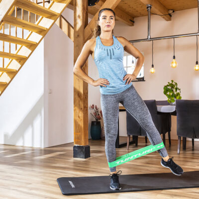 Tunturi Widerstandsband - Textile Resistance Band Medium - Grün