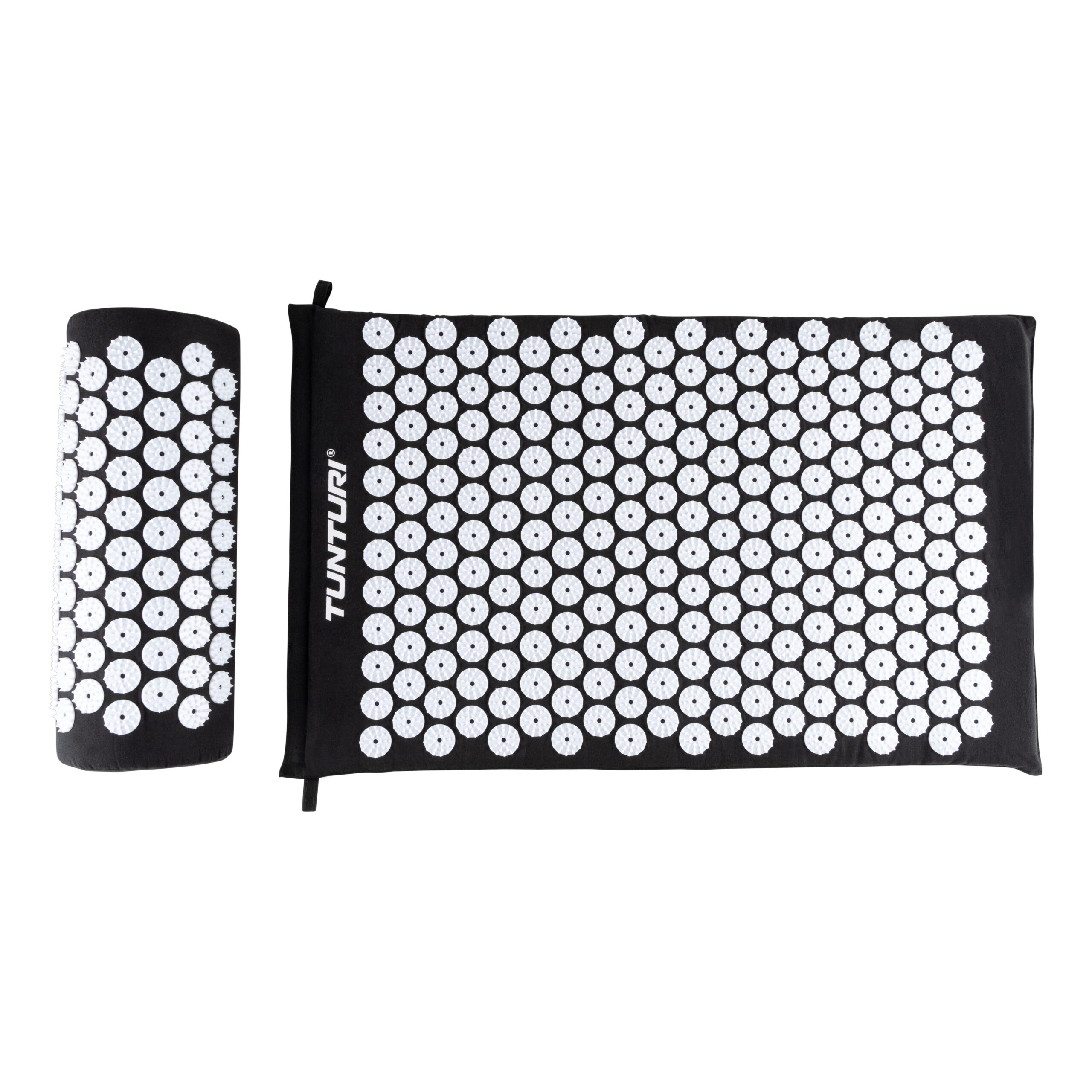 Tunturi Akupressurmatte - Akupressurmatte mit Kissen - 68x42x2 cm - Schwarz Tunturi Akupressurmatte - Akupressurmatte mit Kissen - 68x42x2 cm - Schwarz