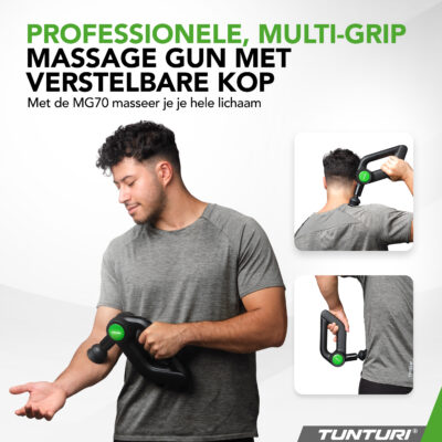 Tunturi Massagegerät - MG70 Massage Gun Pro - Schwarz