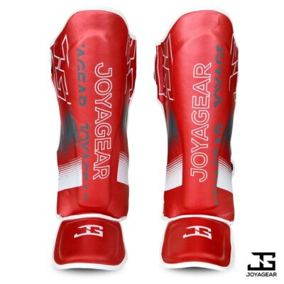 Joya Evolution Schienbein- und Spannschutz Rot Weiß