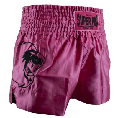 Super Pro Combat Gear Kickbox-Shorts - Thai- und Kickbox-Shorts Hero - Rosa / Schwarz Super Pro Combat Gear Kickbox-Shorts - Thai- und Kickbox-Shorts Hero - Rosa / Schwarz