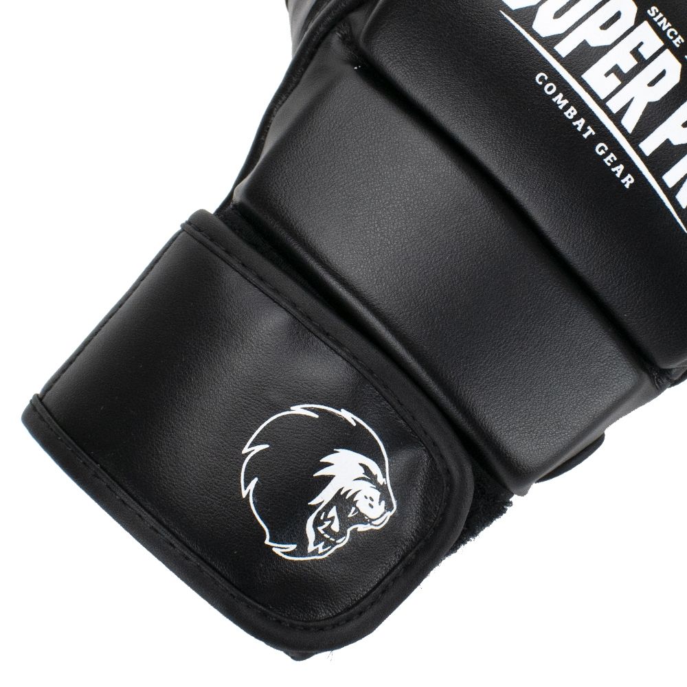 Super Pro Combat Gear MMA-Handschuhe - Brawler - Schwarz / Weiß Super Pro Combat Gear MMA-Handschuhe - Brawler - Schwarz / Weiß
