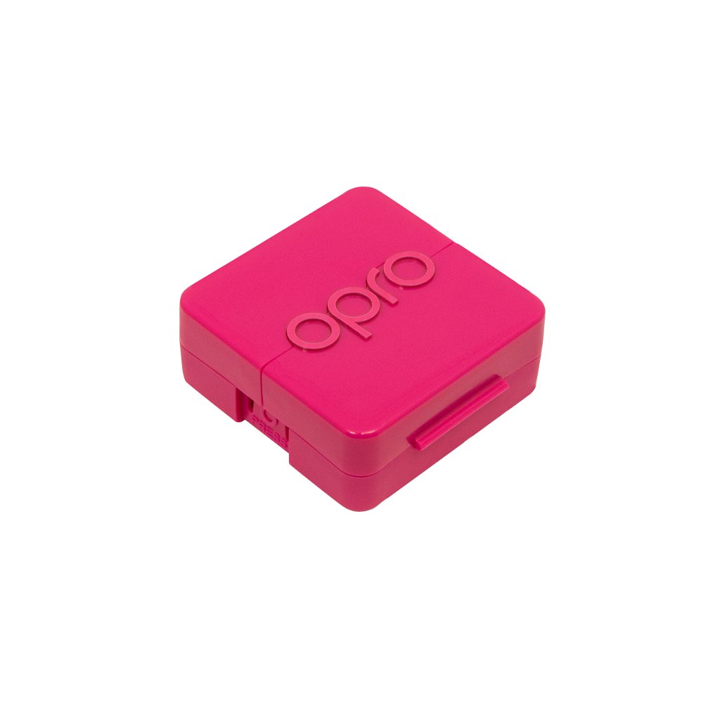 Opro Mund- und Zahnschutz - Aufbewahrungsbox - Rot / Rosa / Blau / Schwarz (223000) Opro Mund- und Zahnschutz - Aufbewahrungsbox - Rot / Rosa / Blau / Schwarz (223000)