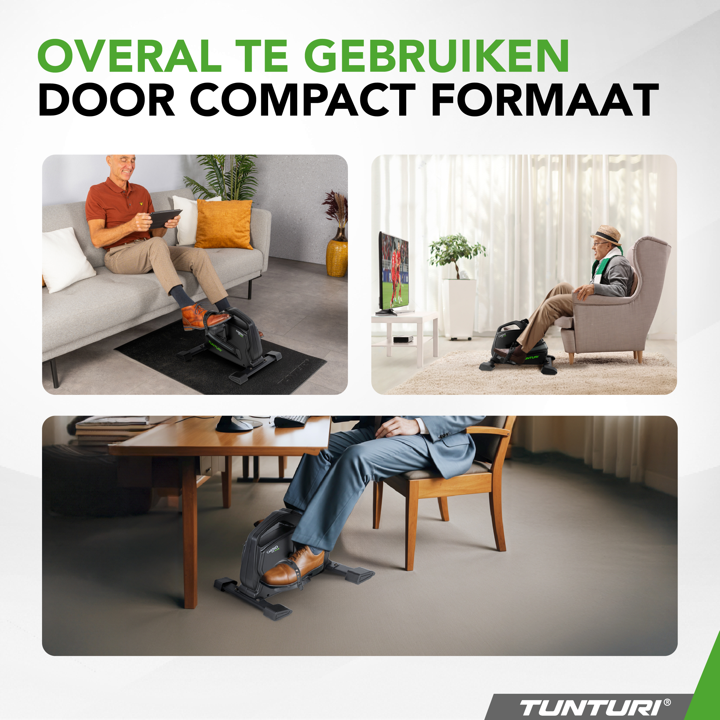 Tunturi Hometrainer - Cardio Fit M45 - Schwarz Tunturi Hometrainer - Cardio Fit M45 - Schwarz