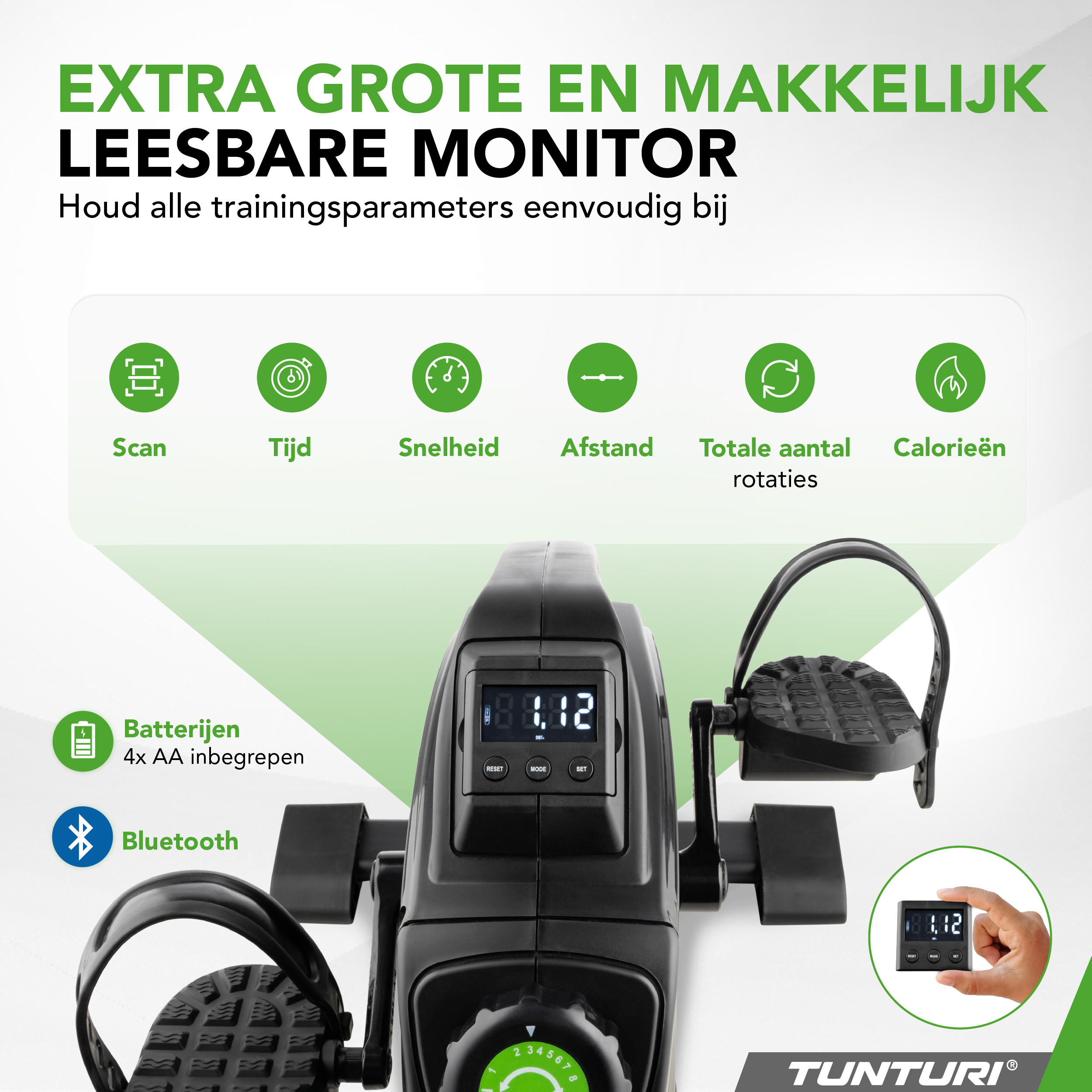Tunturi Hometrainer - Cardio Fit M45 - Schwarz Tunturi Hometrainer - Cardio Fit M45 - Schwarz