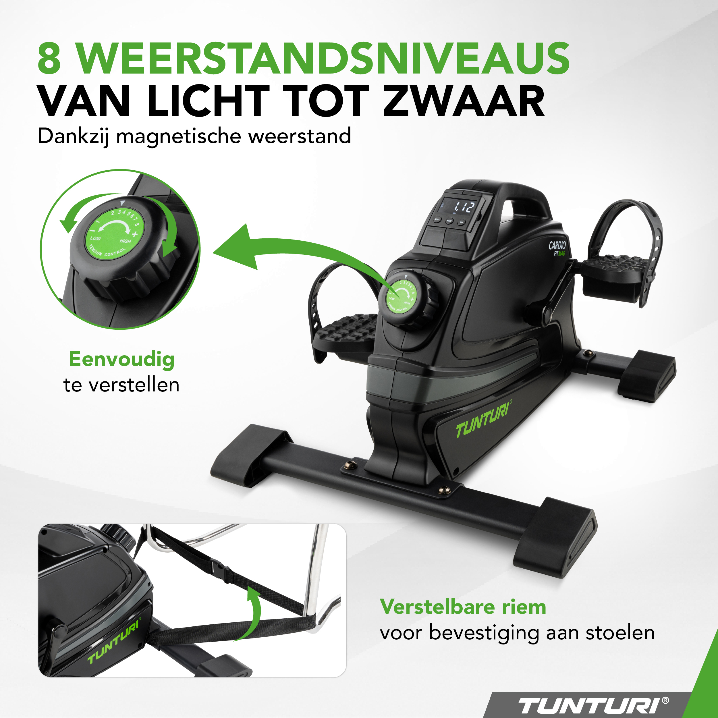 Tunturi Hometrainer - Cardio Fit M45 - Schwarz Tunturi Hometrainer - Cardio Fit M45 - Schwarz