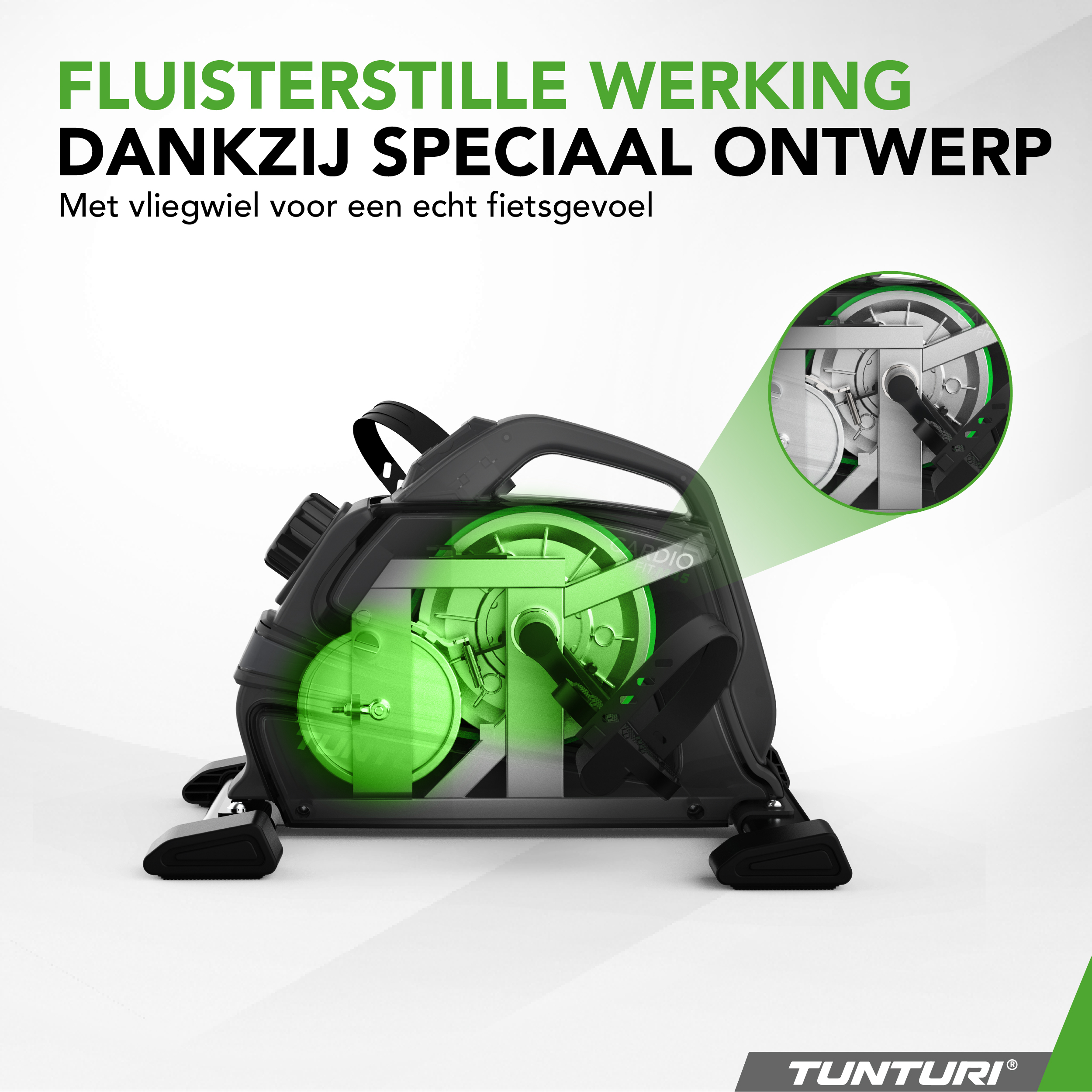 Tunturi Hometrainer - Cardio Fit M45 - Schwarz Tunturi Hometrainer - Cardio Fit M45 - Schwarz