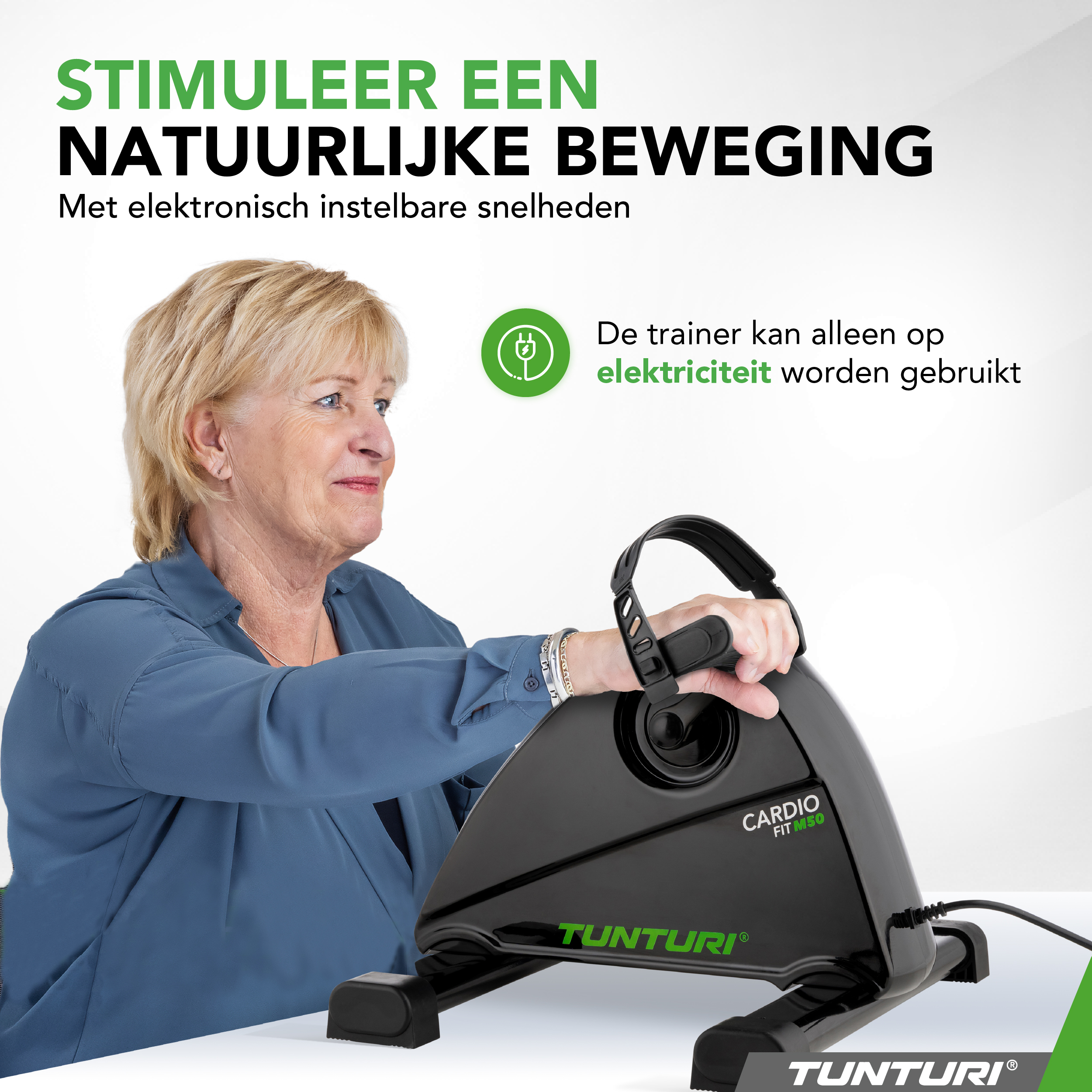 Tunturi Hometrainer - Cardio Fit M50 - Schwarz Tunturi Hometrainer - Cardio Fit M50 - Schwarz
