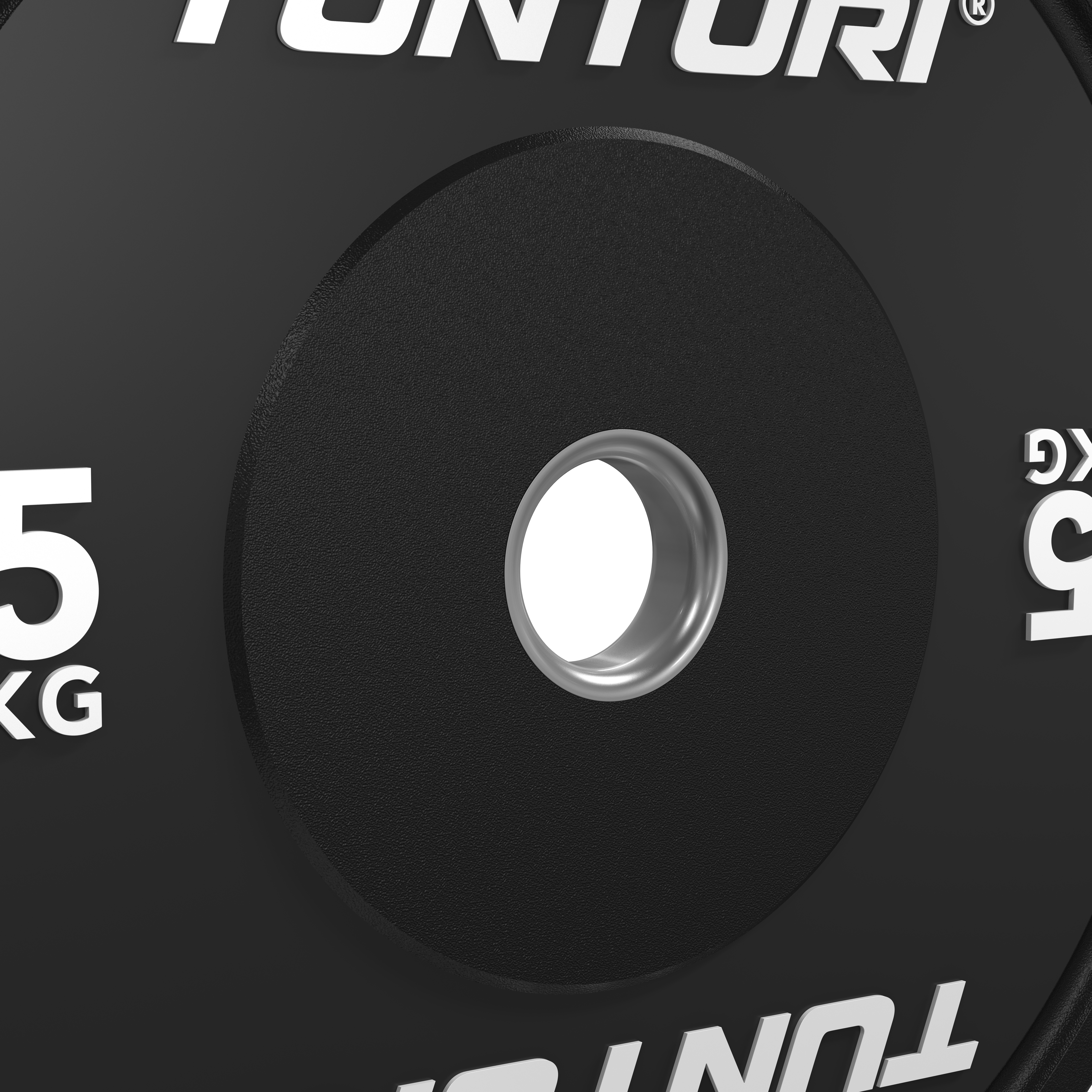 Tunturi Hantelscheibe - Platinum Bumper Plate Black 5kg - Schwarz Tunturi Hantelscheibe - Platinum Bumper Plate Black 5kg - Schwarz