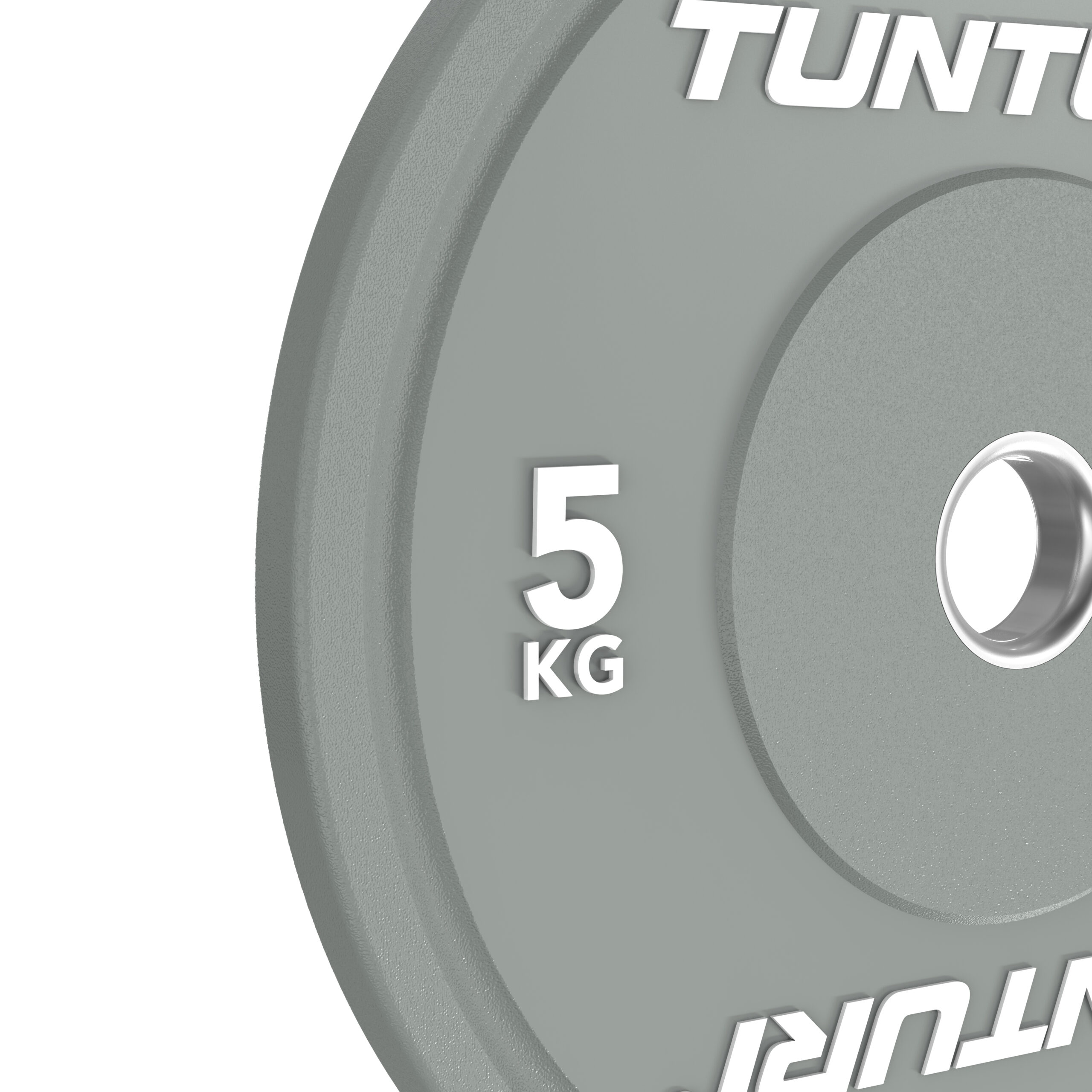 Tunturi Hantelscheibe - Platinum Bumper Plate Grey 5kg - Grau Tunturi Hantelscheibe - Platinum Bumper Plate Grey 5kg - Grau