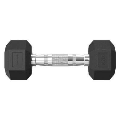 Tunturi Hantel - Platinum Hexa Kurzhantel-Set 3kg - Schwarz