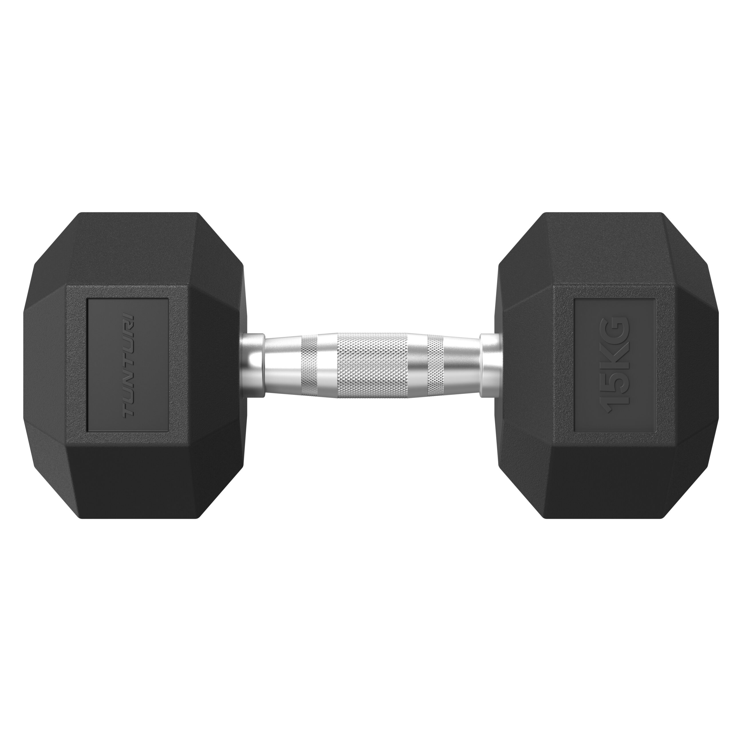 Tunturi Hantel - Platinum Hexa Kurzhantel 15kg - Schwarz Tunturi Hantel - Platinum Hexa Kurzhantel 15kg - Schwarz