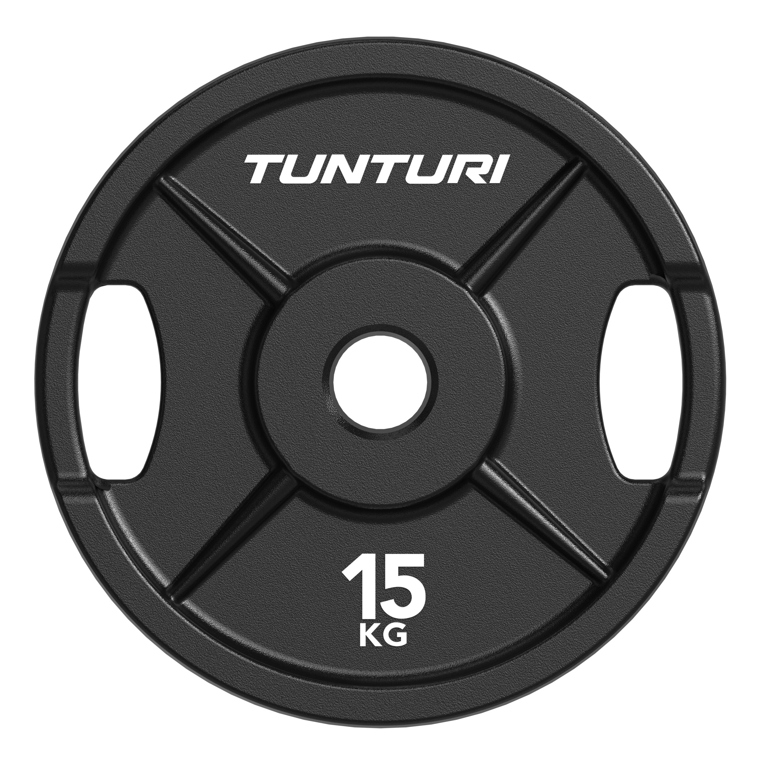 Tunturi Hantelscheibe - Platinum Cast Iron Plate 15kg - Schwarz Tunturi Hantelscheibe - Platinum Cast Iron Plate 15kg - Schwarz