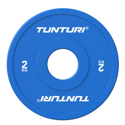 Tunturi Hantelscheibe - Platinum Fractional Plate 2kg - Blau