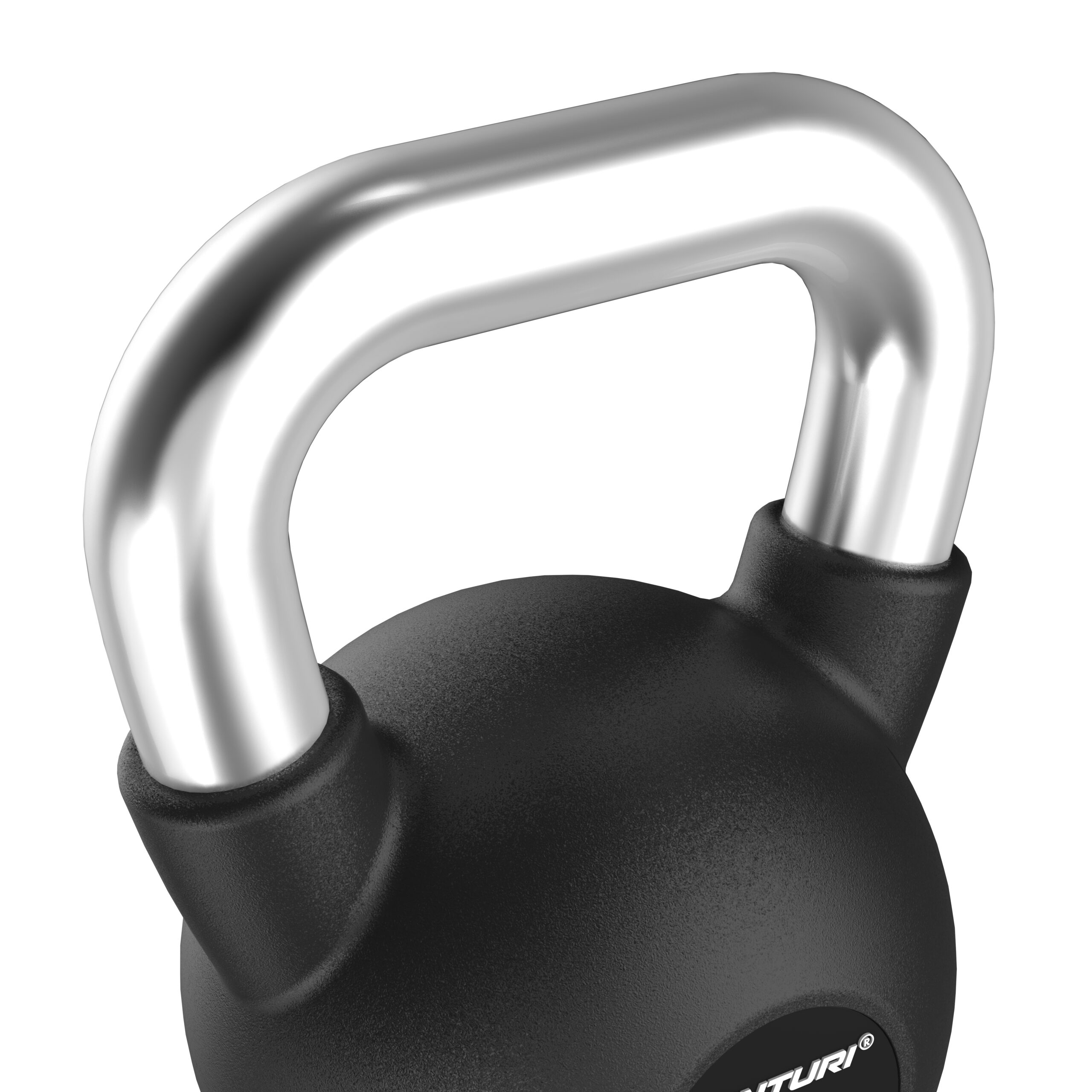 Tunturi Kettlebell - Platinum Rubber 10kg - Schwarz Tunturi Kettlebell - Platinum Rubber 10kg - Schwarz