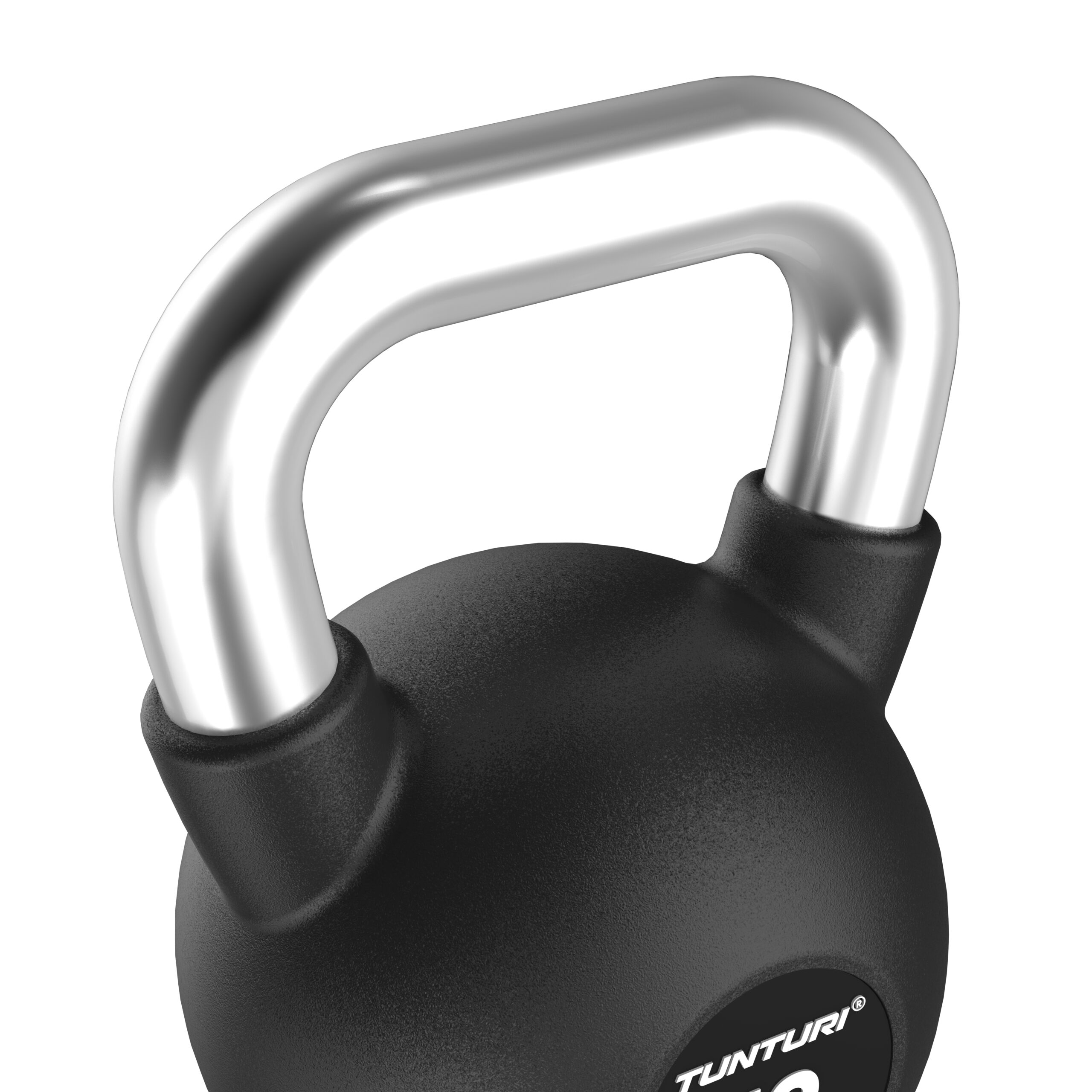 Tunturi Kettlebell - Platinum Rubber 12kg - Schwarz Tunturi Kettlebell - Platinum Rubber 12kg - Schwarz
