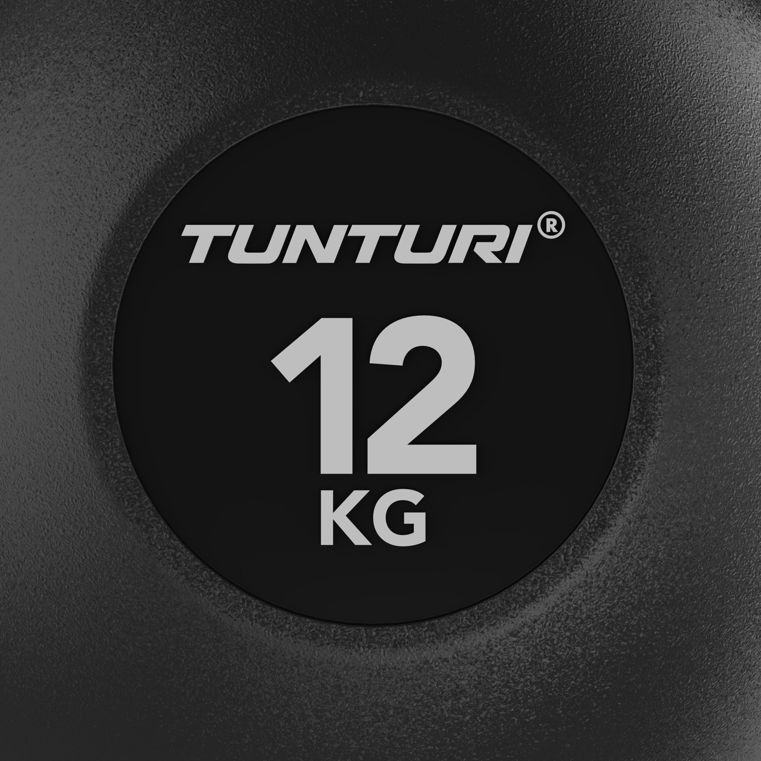 Tunturi Kettlebell - Platinum Rubber 12kg - Schwarz Tunturi Kettlebell - Platinum Rubber 12kg - Schwarz