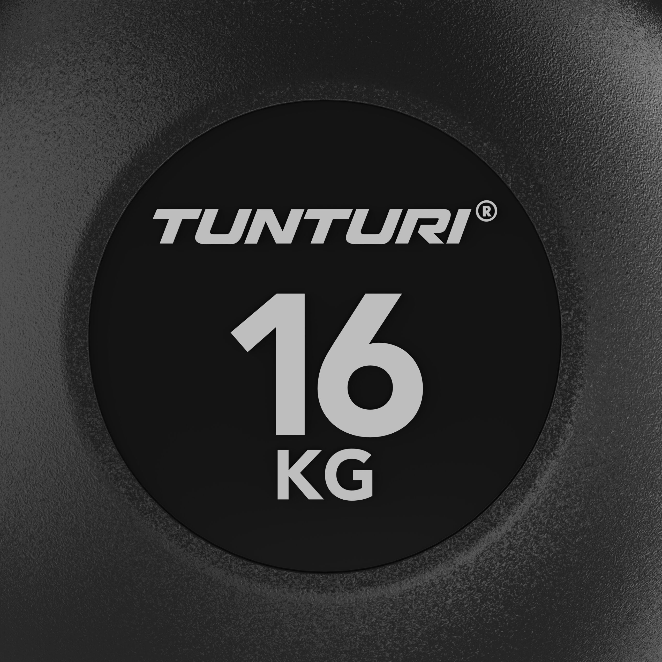 Tunturi Kettlebell - Platinum Rubber 16kg - Schwarz Tunturi Kettlebell - Platinum Rubber 16kg - Schwarz