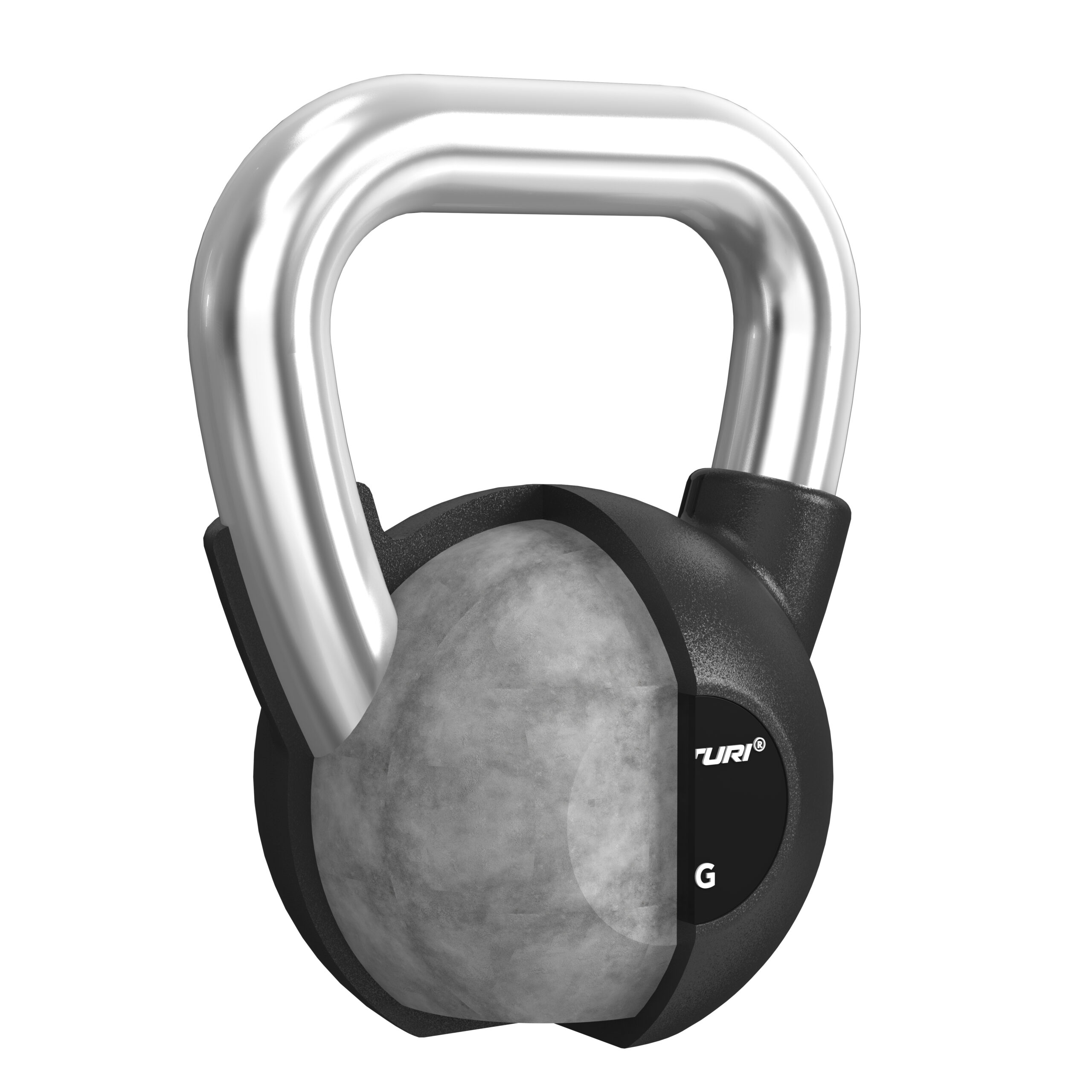 Tunturi Kettlebell - Platinum Rubber 16kg - Schwarz Tunturi Kettlebell - Platinum Rubber 16kg - Schwarz
