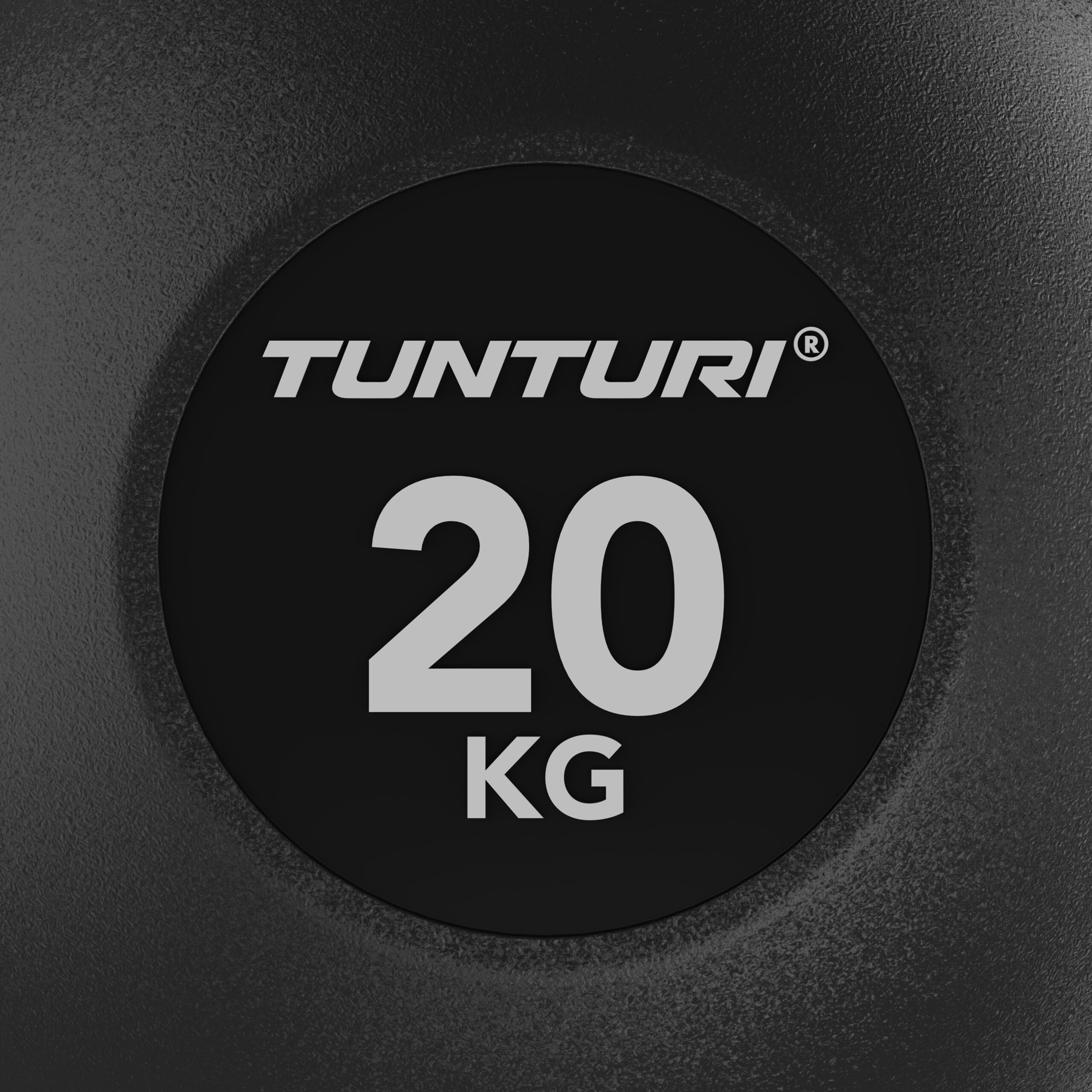 Tunturi Kettlebell - Platinum Rubber 20kg - Schwarz Tunturi Kettlebell - Platinum Rubber 20kg - Schwarz