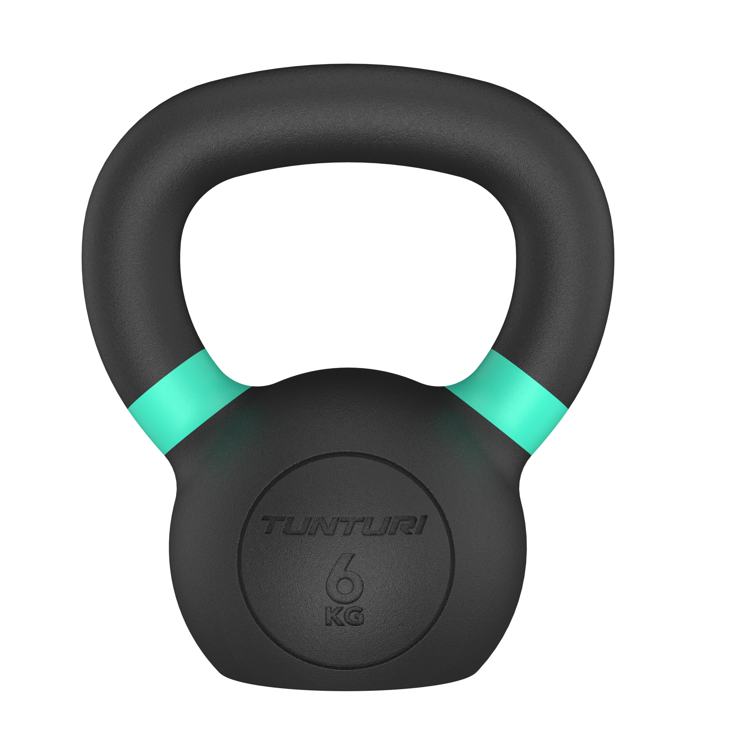 Tunturi Kettlebell - Platinum Gusseisen 6kg - Schwarz Tunturi Kettlebell - Platinum Gusseisen 6kg - Schwarz