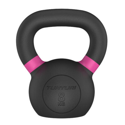 Tunturi Kettlebell - Platinum Cast Iron 8kg - Schwarz
