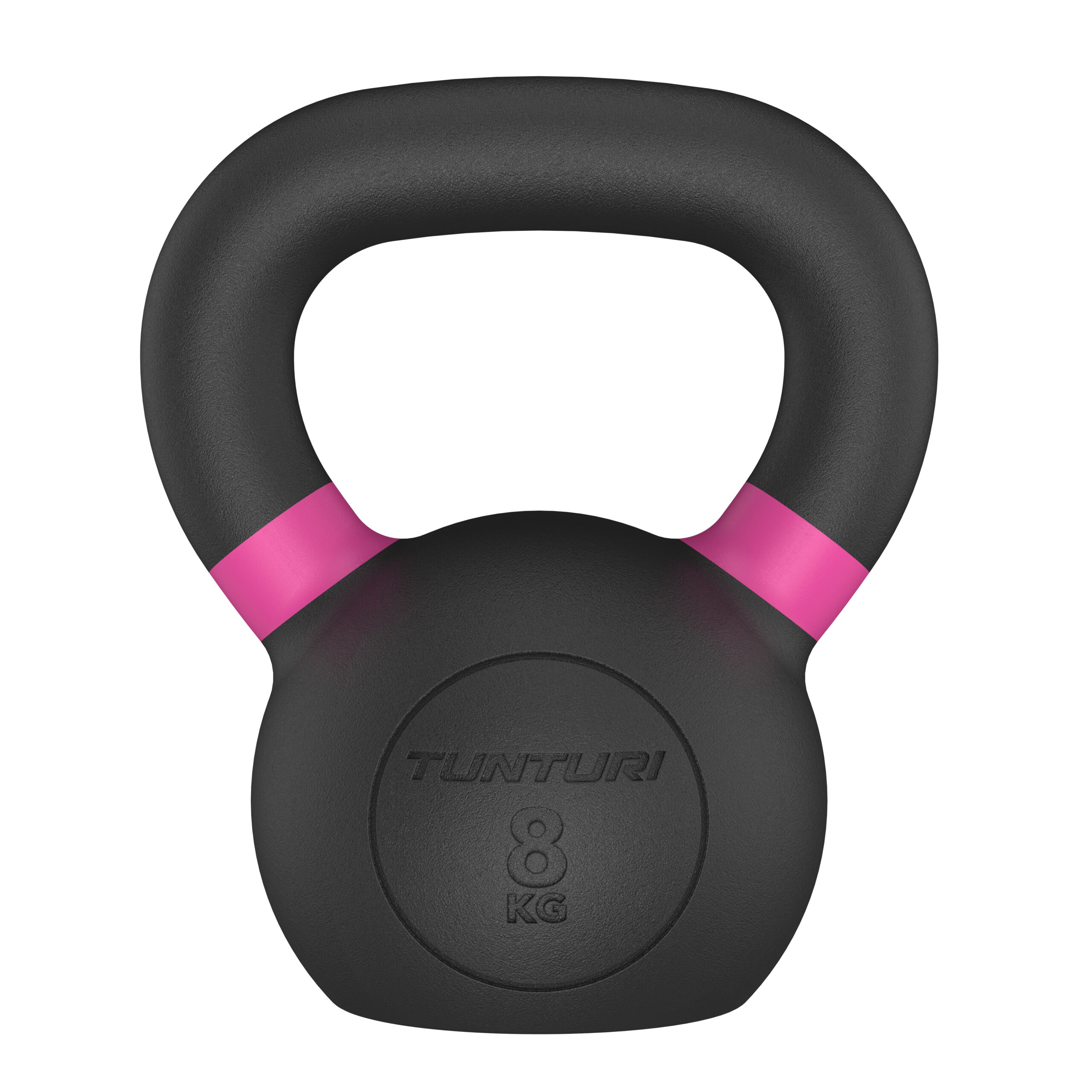 Tunturi Kettlebell - Platinum Cast Iron 8kg - Schwarz Tunturi Kettlebell - Platinum Cast Iron 8kg - Schwarz