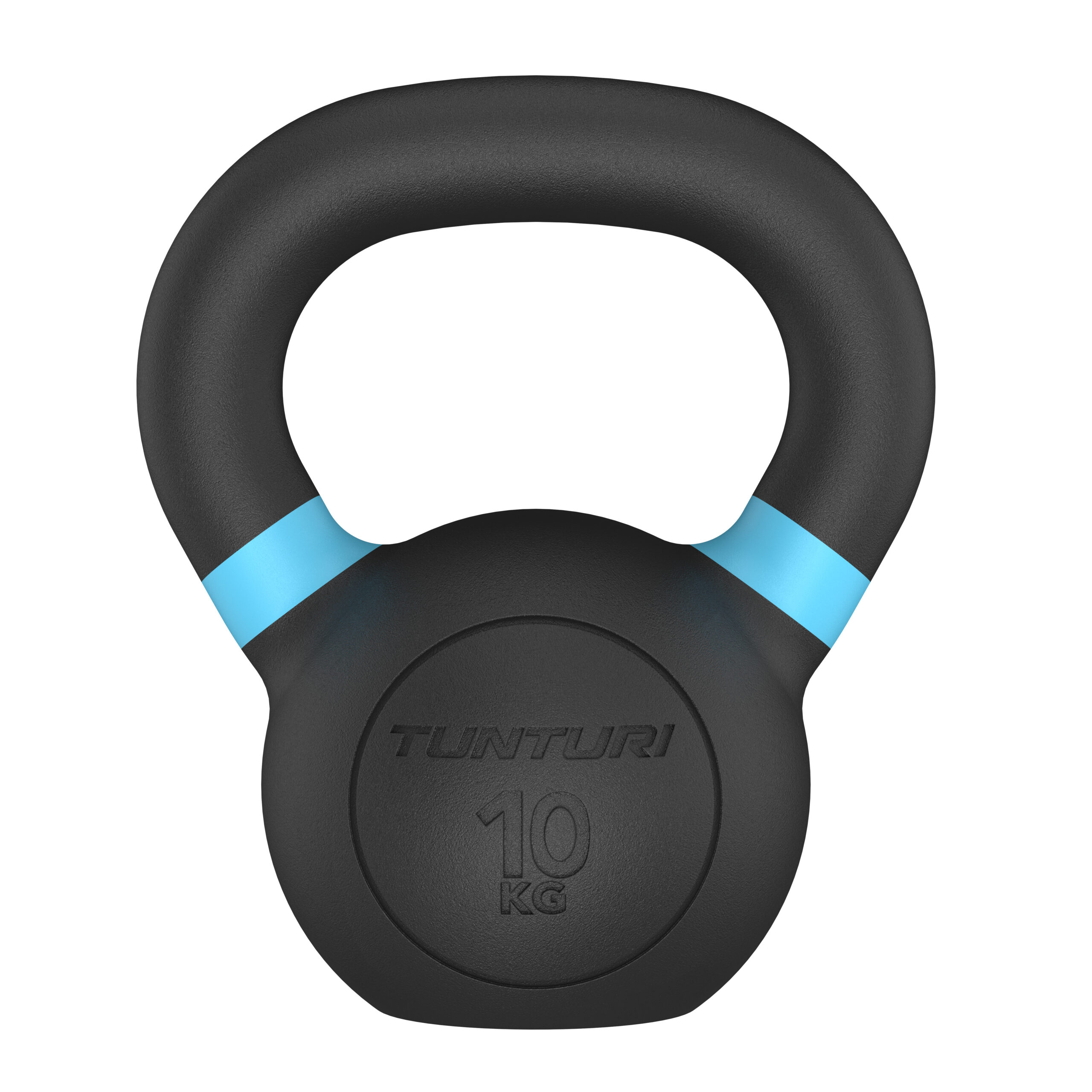 Tunturi - Platinum Gusseisen-Kettlebell 10kg - Schwarz Tunturi - Platinum Gusseisen-Kettlebell 10kg - Schwarz