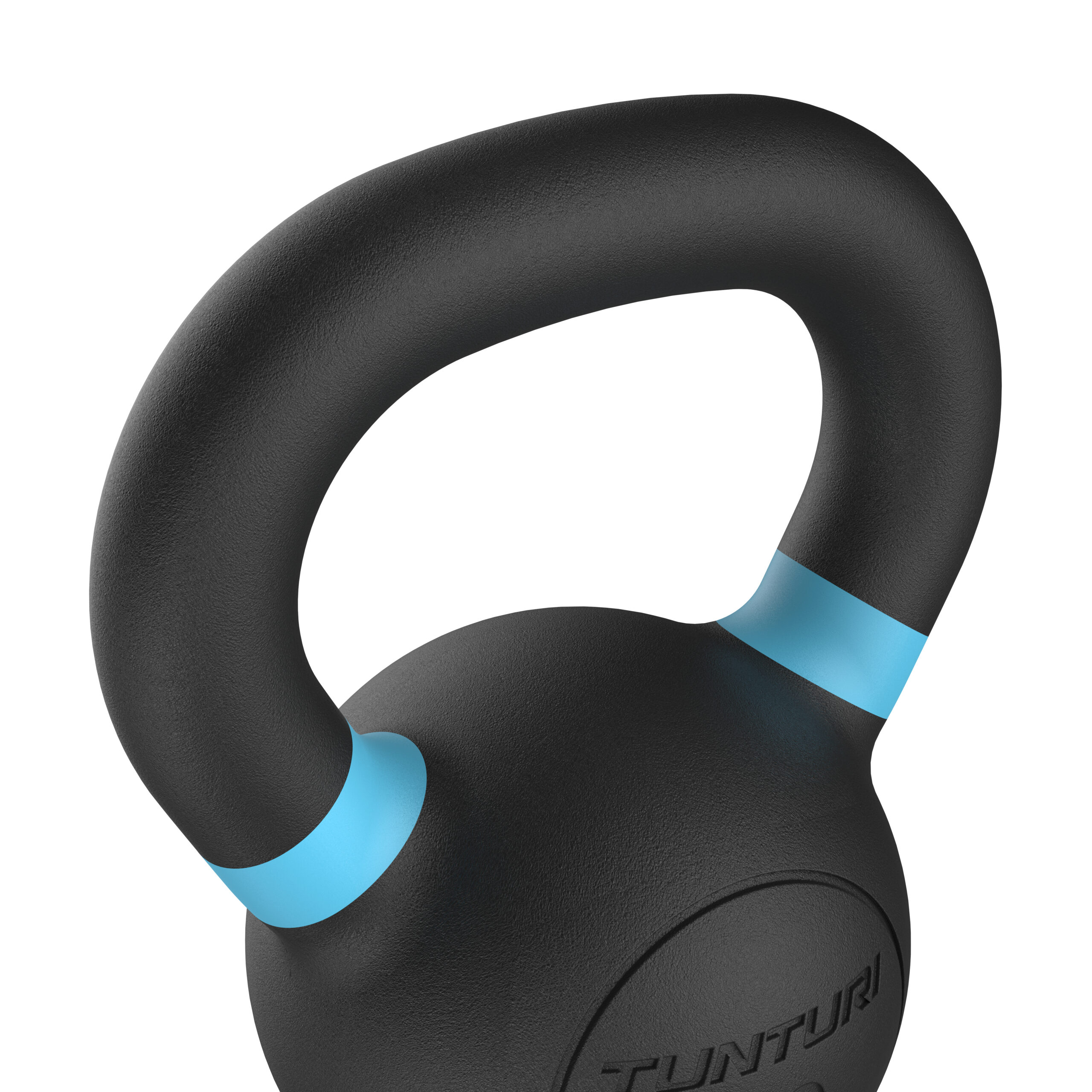 Tunturi - Platinum Gusseisen-Kettlebell 10kg - Schwarz Tunturi - Platinum Gusseisen-Kettlebell 10kg - Schwarz