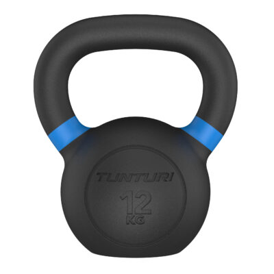 Tunturi Kettlebell - Platinum Gusseisen 12kg - Schwarz