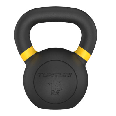 Tunturi Kettlebell - Platinum Gusseisen 16kg - Schwarz