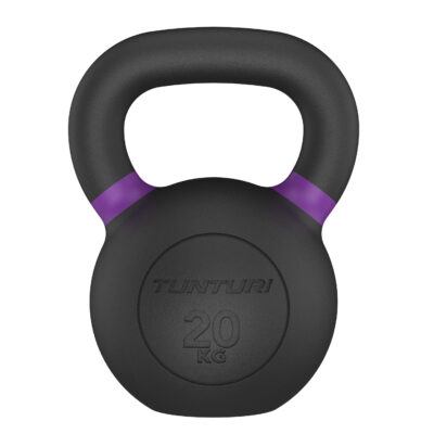 Tunturi Kettlebell - Platinum Gusseisen 20kg - Schwarz