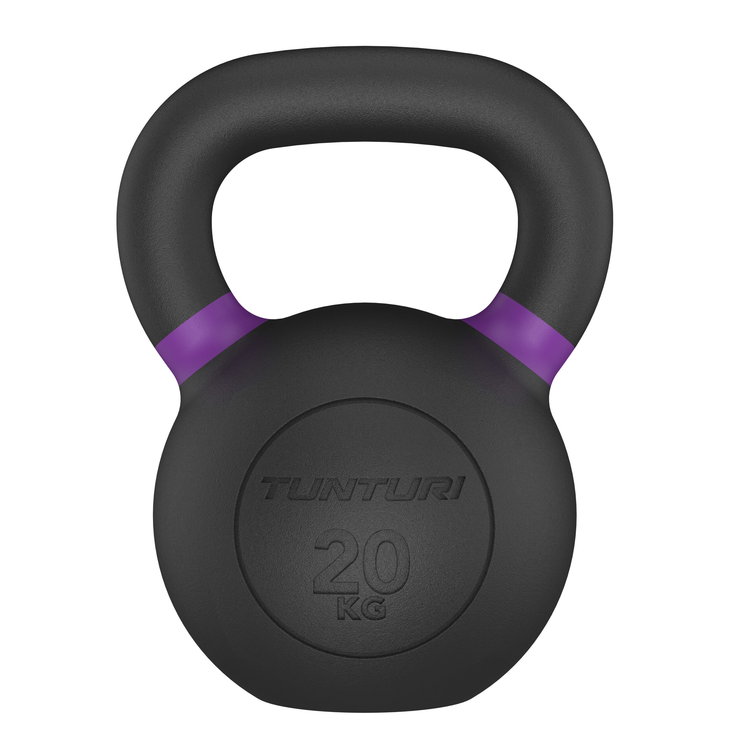 Tunturi Kettlebell - Platinum Gusseisen 20kg - Schwarz Tunturi Kettlebell - Platinum Gusseisen 20kg - Schwarz