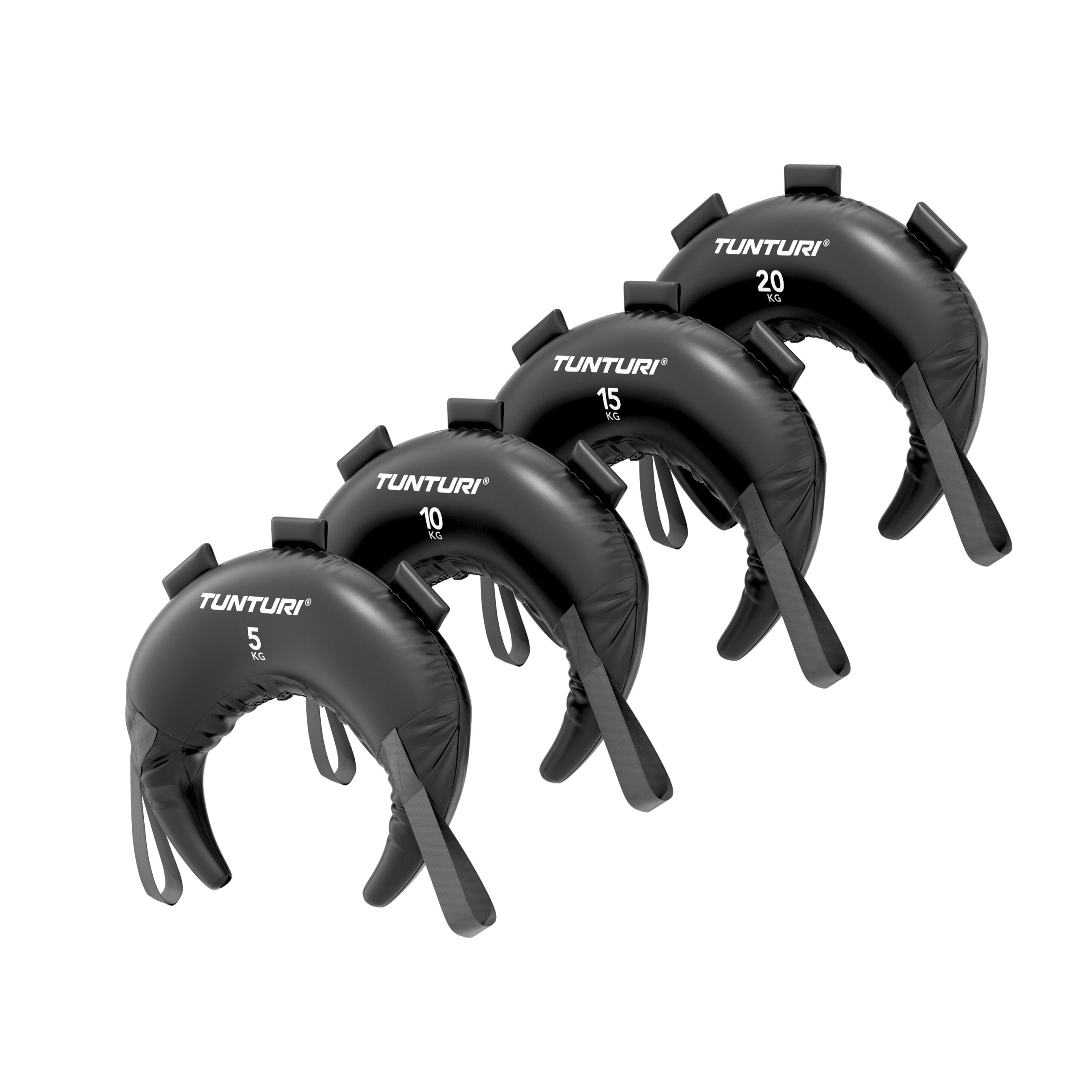 Tunturi Bulgarian Bag - Platinum 15kg - Schwarz Tunturi Bulgarian Bag - Platinum 15kg - Schwarz