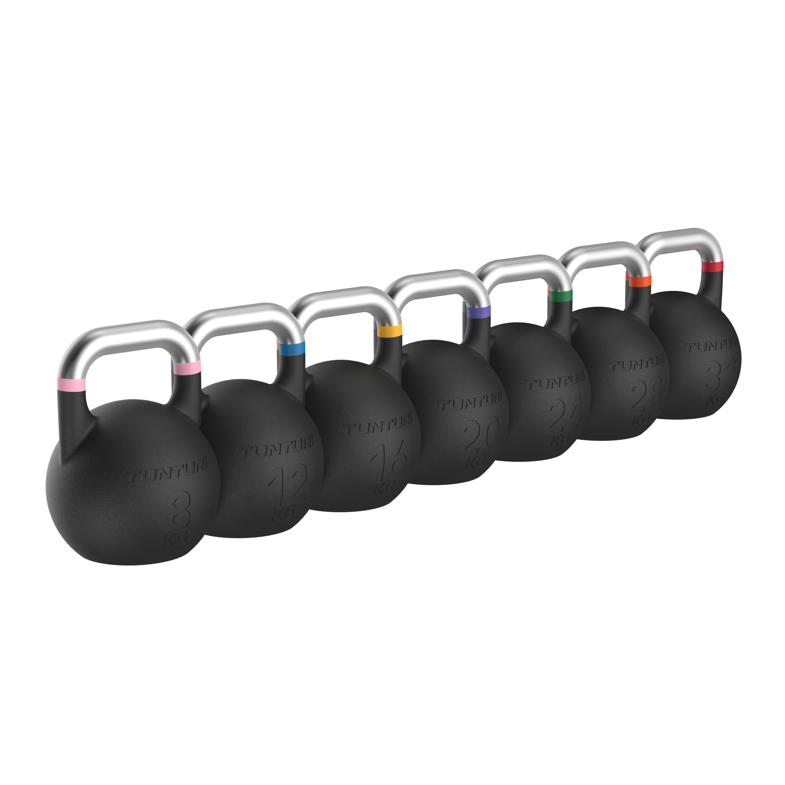 Tunturi - Platinum Competition Kettlebell 8kg - Schwarz Tunturi - Platinum Competition Kettlebell 8kg - Schwarz