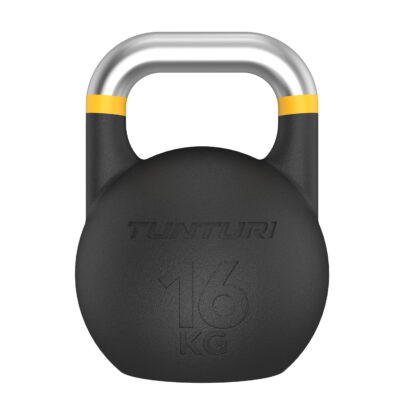 Tunturi Kettlebell - Platinum Competition 16kg - Schwarz