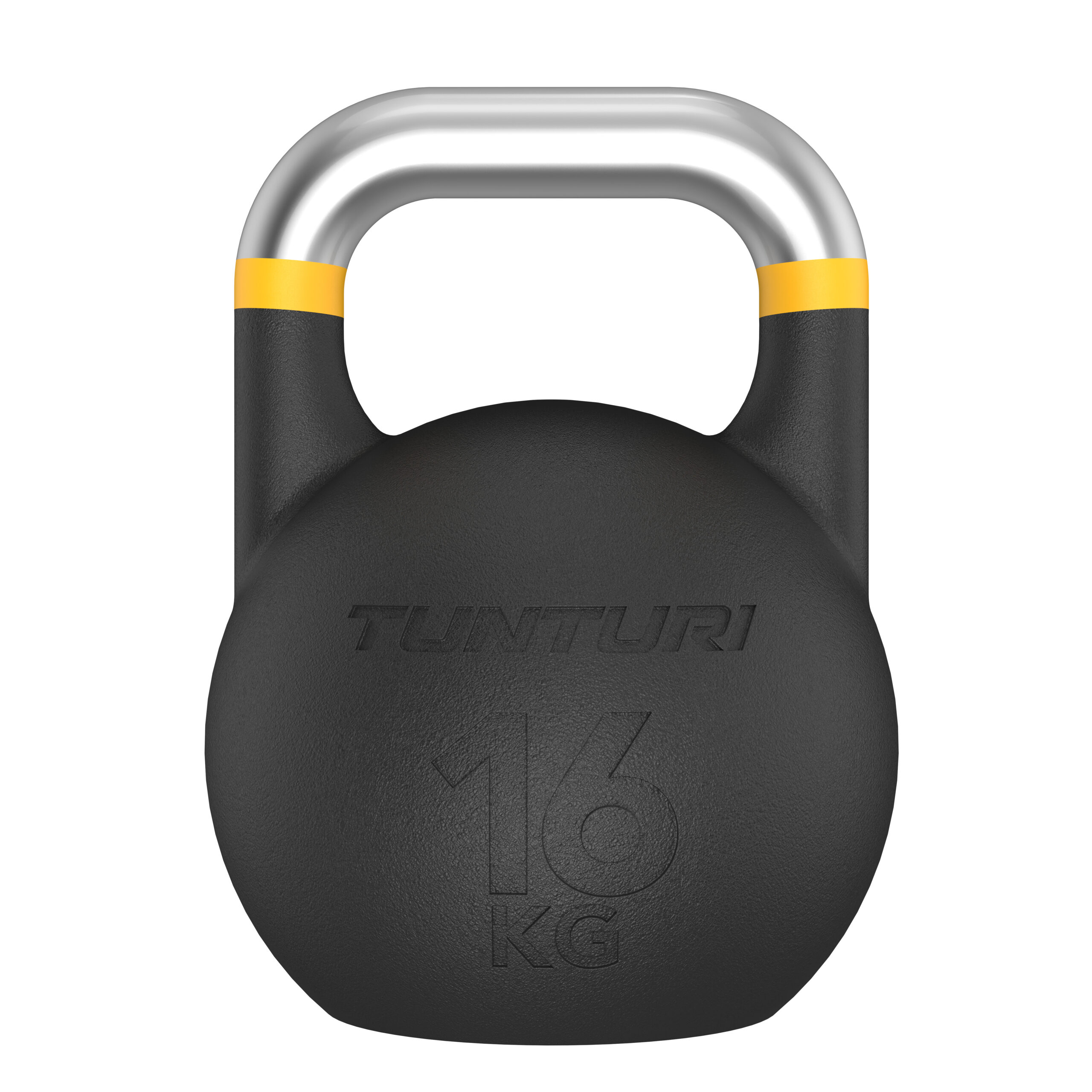 Tunturi Kettlebell - Platinum Competition 16kg - Schwarz Tunturi Kettlebell - Platinum Competition 16kg - Schwarz