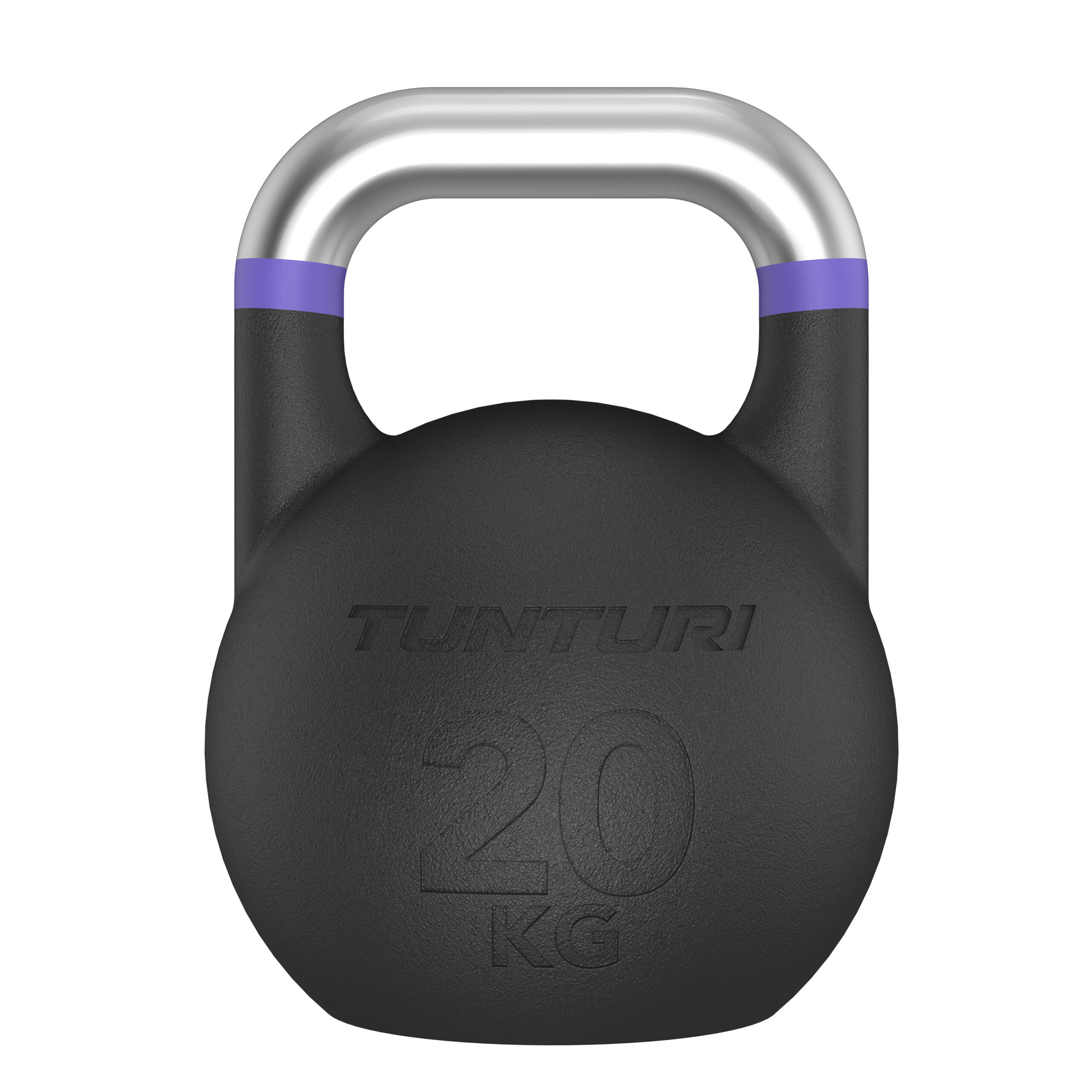 Tunturi Kettlebell - Platinum Competition 20kg - Schwarz