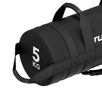 Tunturi - Platinum Power Bag 5kg - Bulgarian Strength Bag für das Training - Anfänger - Schwarz