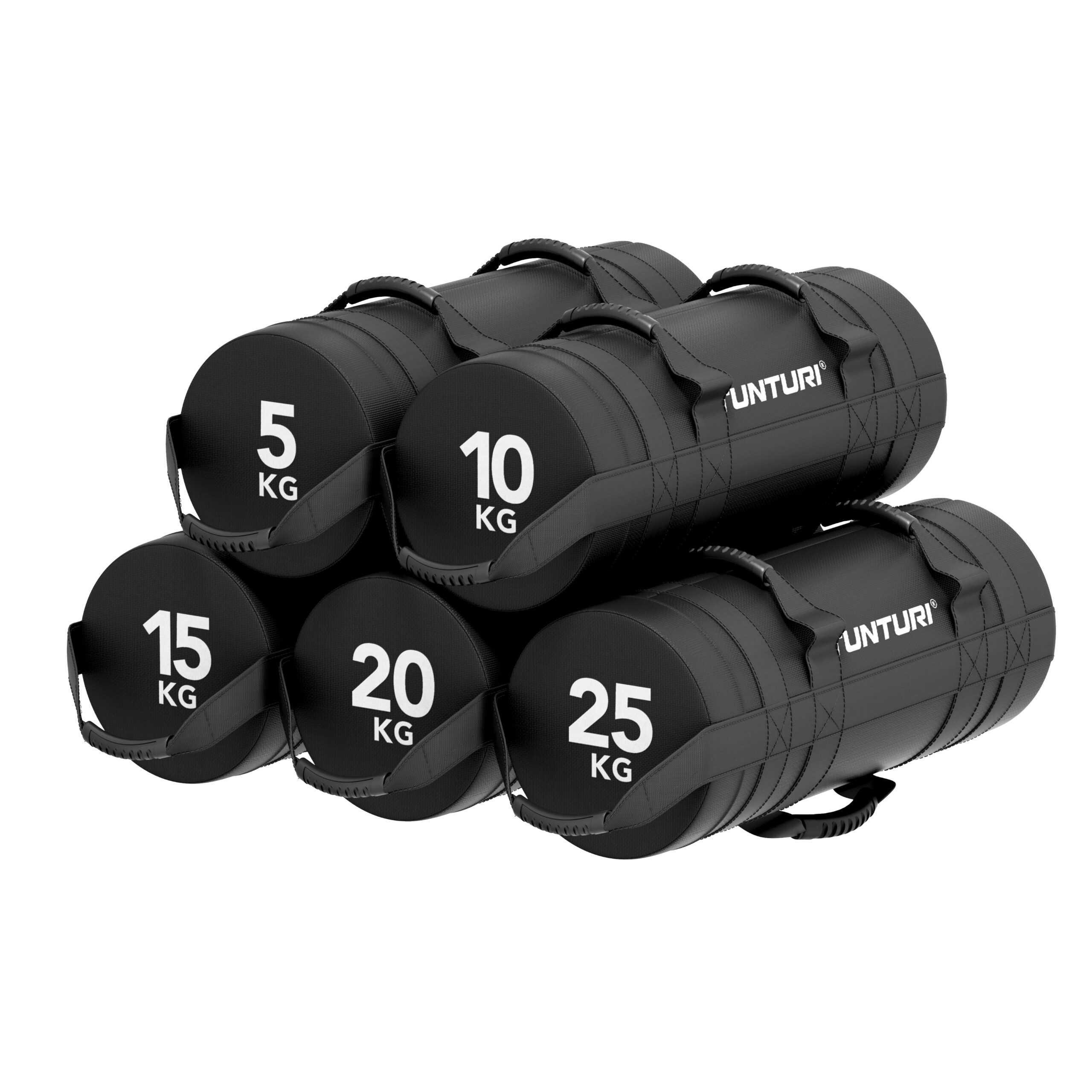 Tunturi - Platinum Strength Bag 10kg - Bulgarian Bag für das Training - Schwarz Tunturi - Platinum Strength Bag 10kg - Bulgarian Bag für das Training - Schwarz