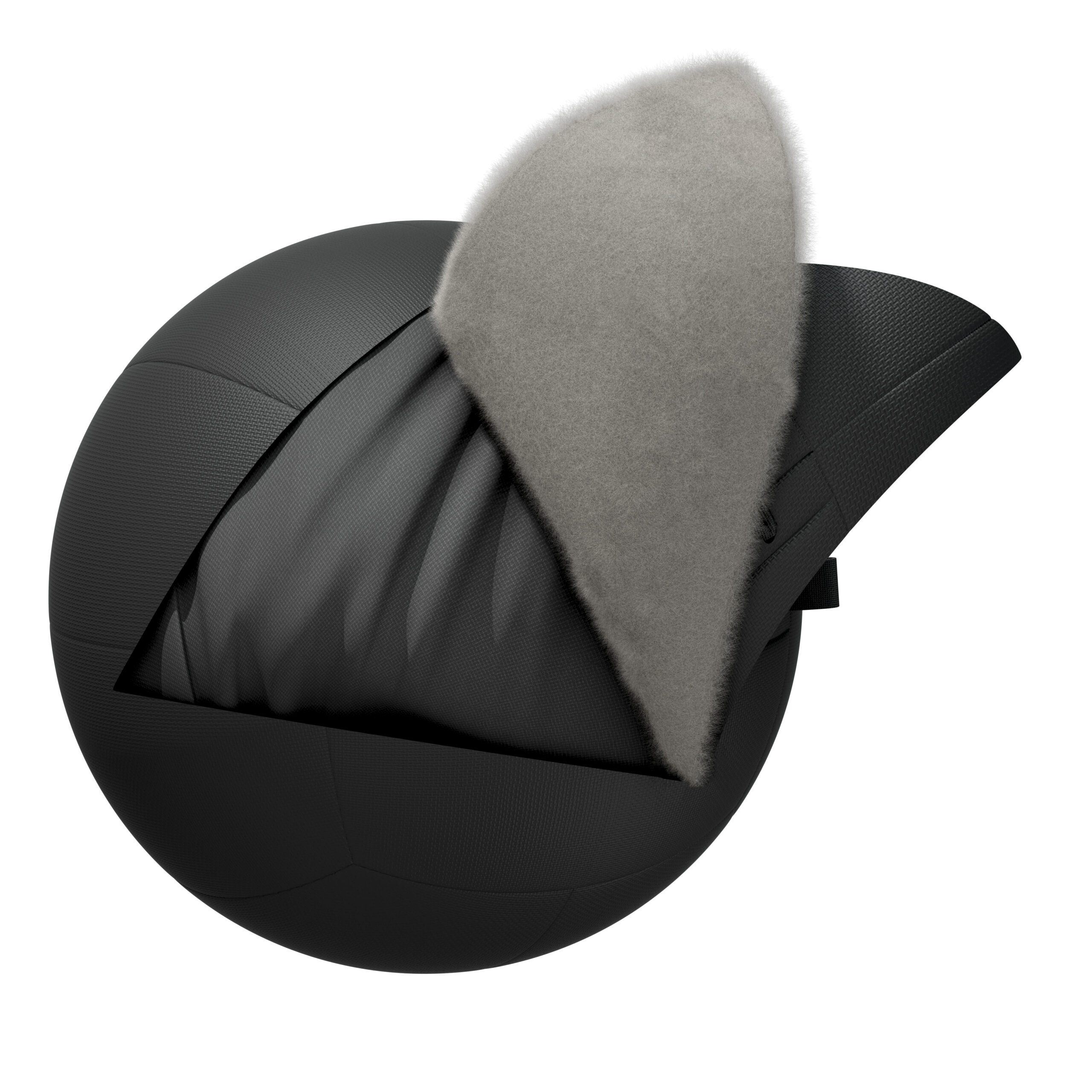 Tunturi Wall Ball - Platinum 4kg - Schwarz Tunturi Wall Ball - Platinum 4kg - Schwarz
