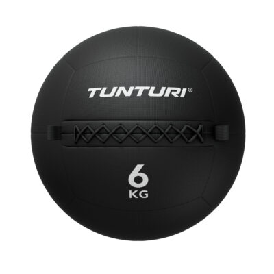 Tunturi Wall Ball - Platinum 6kg - Schwarz