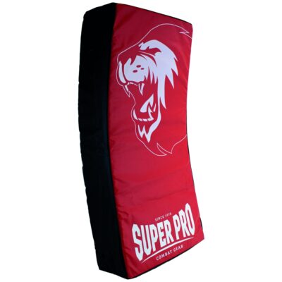 Super Pro Combat Gear Schlagpolster - Gebogenes Trittkissen - Schwarz