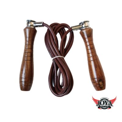 Joya Springseil Leder Holzgriffe Joya Springseil Leder Holzgriffe